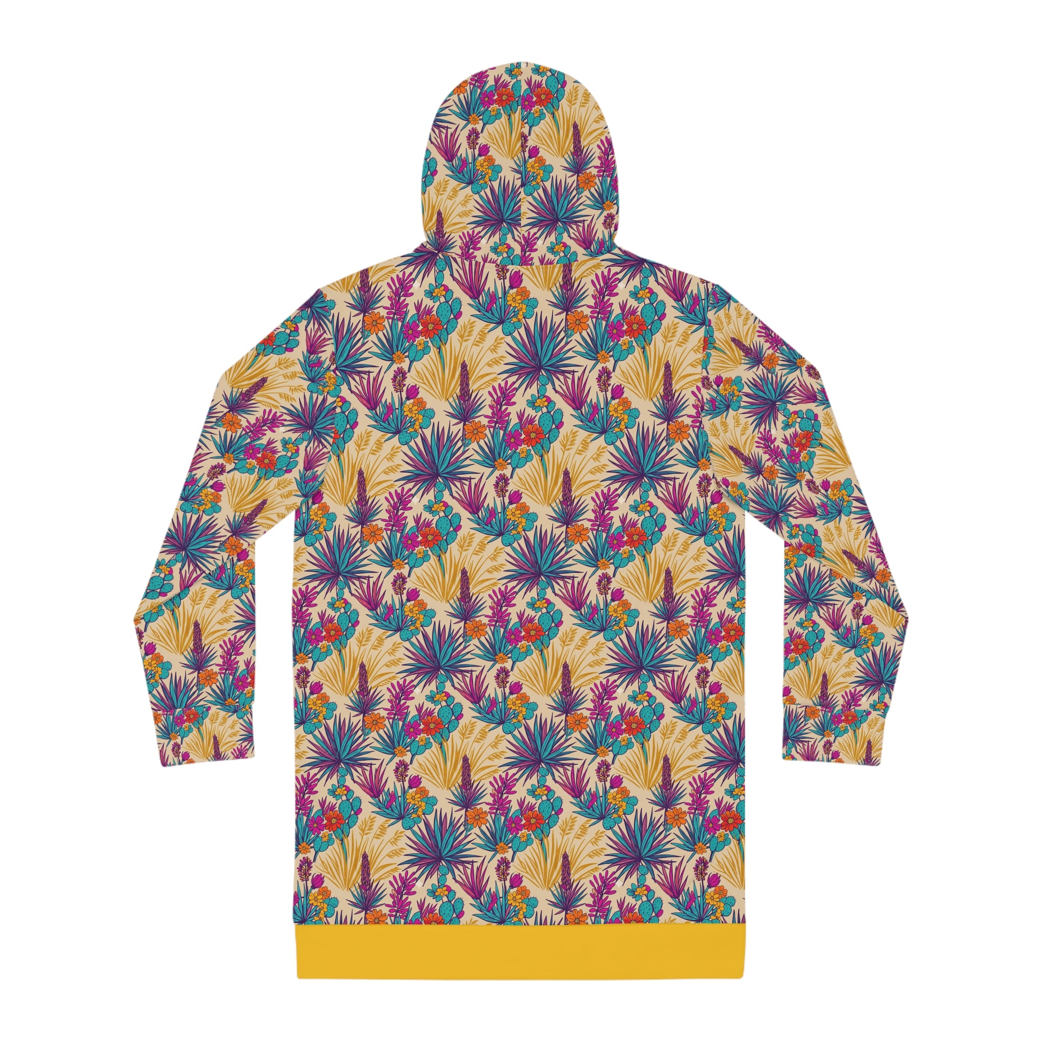 Tropical Desert Hoodie Dress