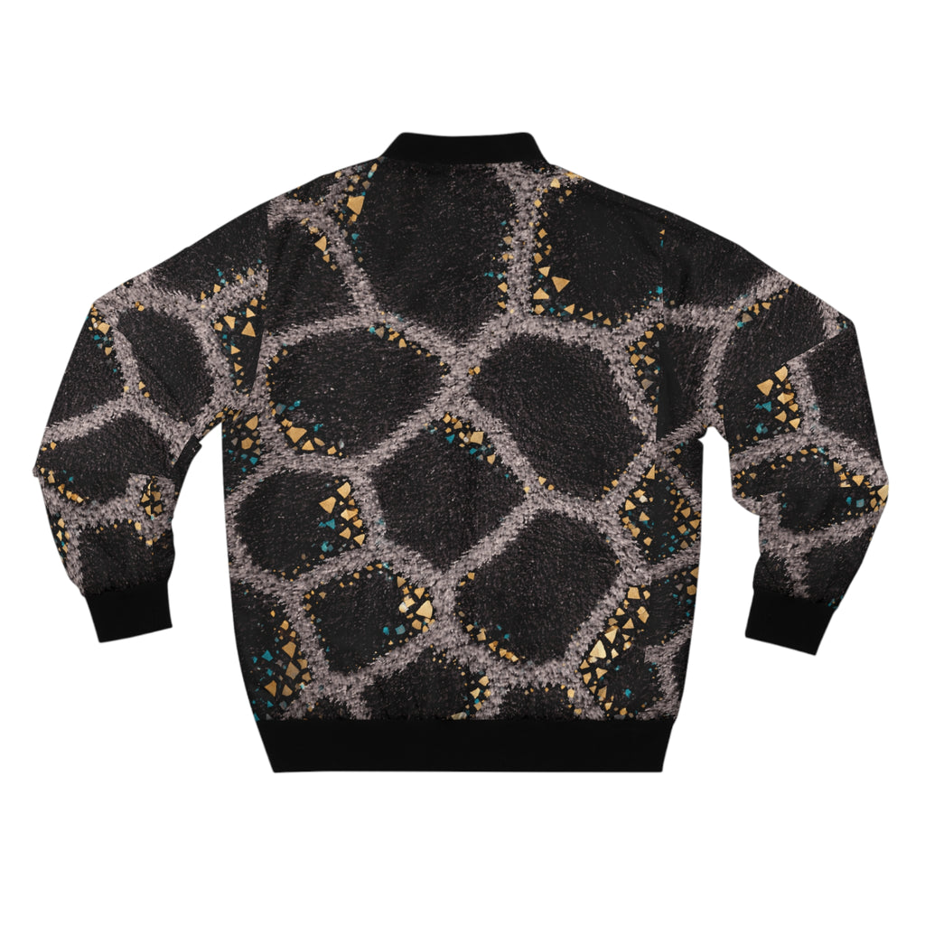 Black Giraffe Bomber