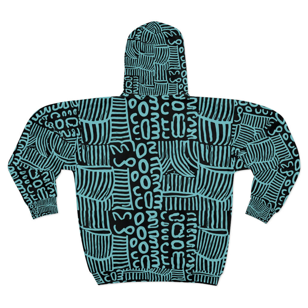 Aboriginal Tribute Heavy Zip Up Hoodie