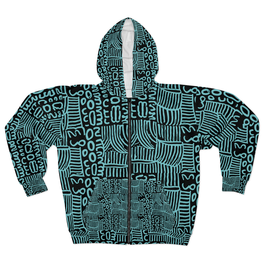 Aboriginal Tribute Heavy Zip Up Hoodie
