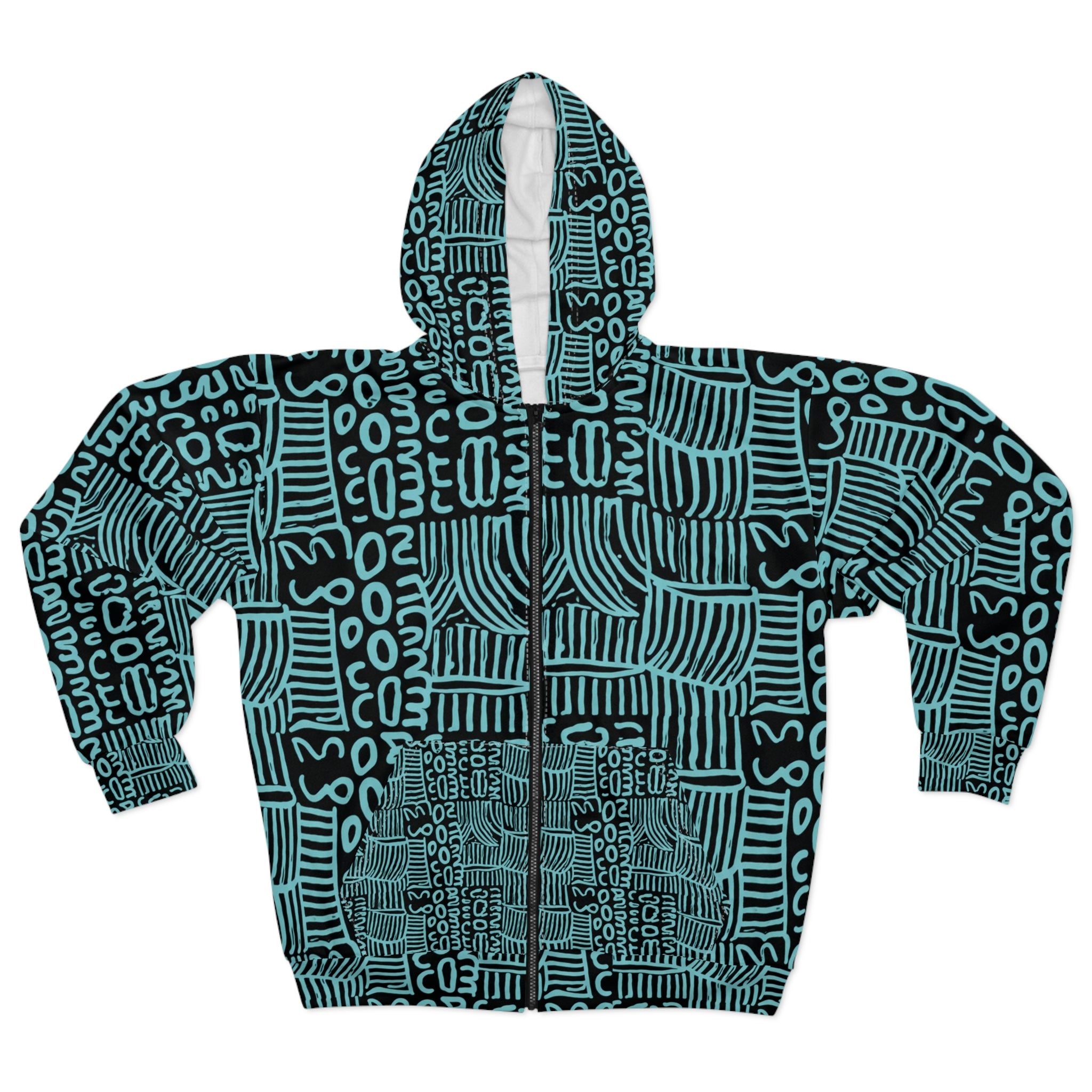 Aboriginal Tribute Heavy Zip Up Hoodie