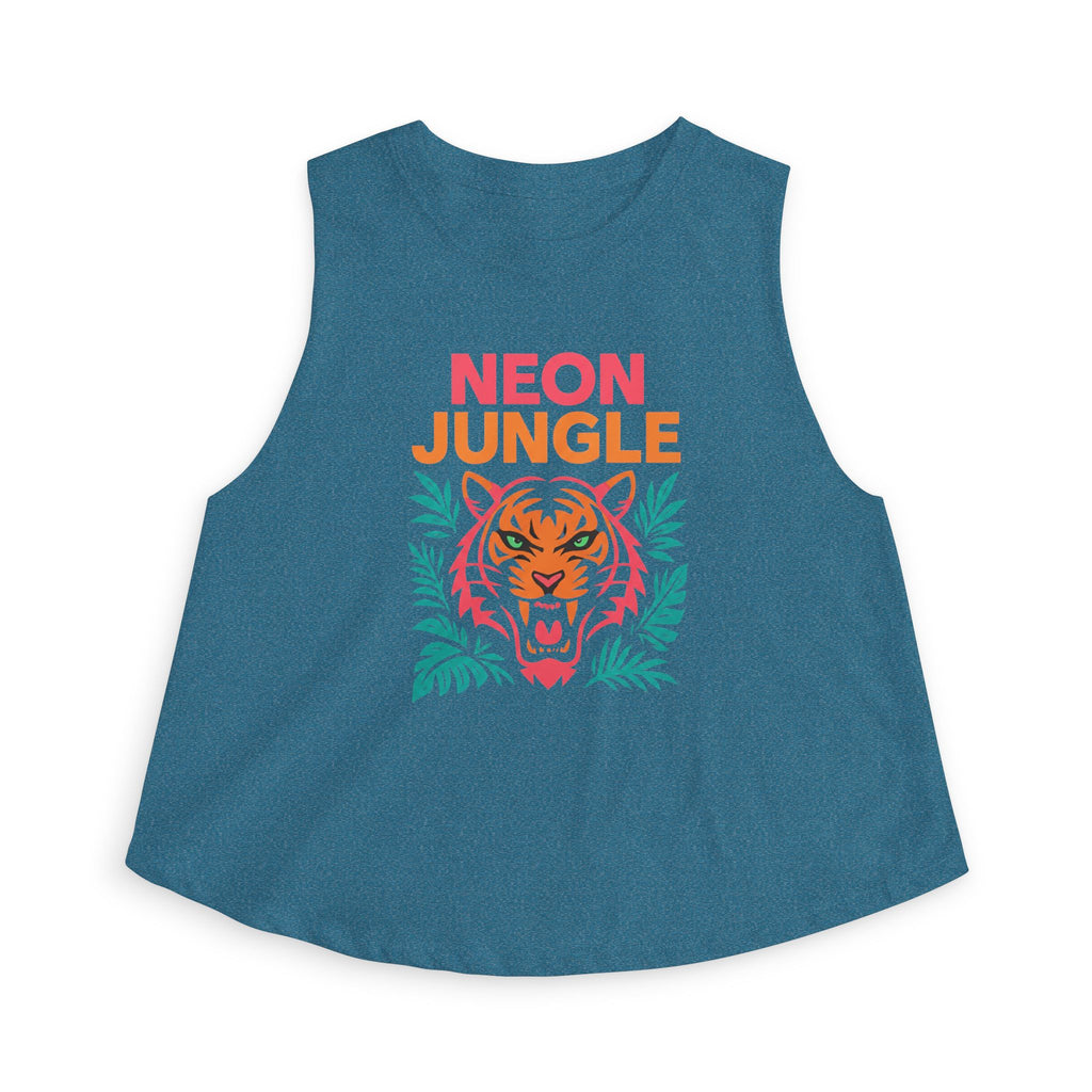 Neon Jungle Women's Crop Tank