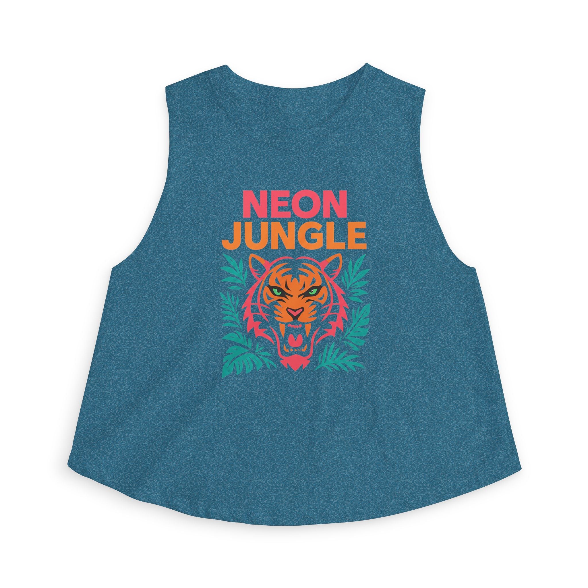 Neon Jungle Women's Crop Tank