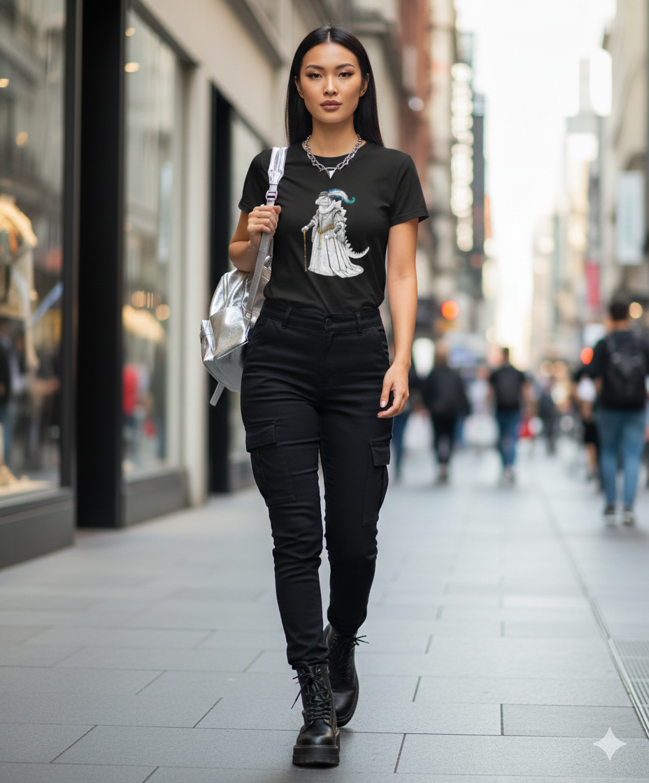 Stegosaurus Queen T shirt
