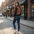Crispy Leopard Bomber Jacket