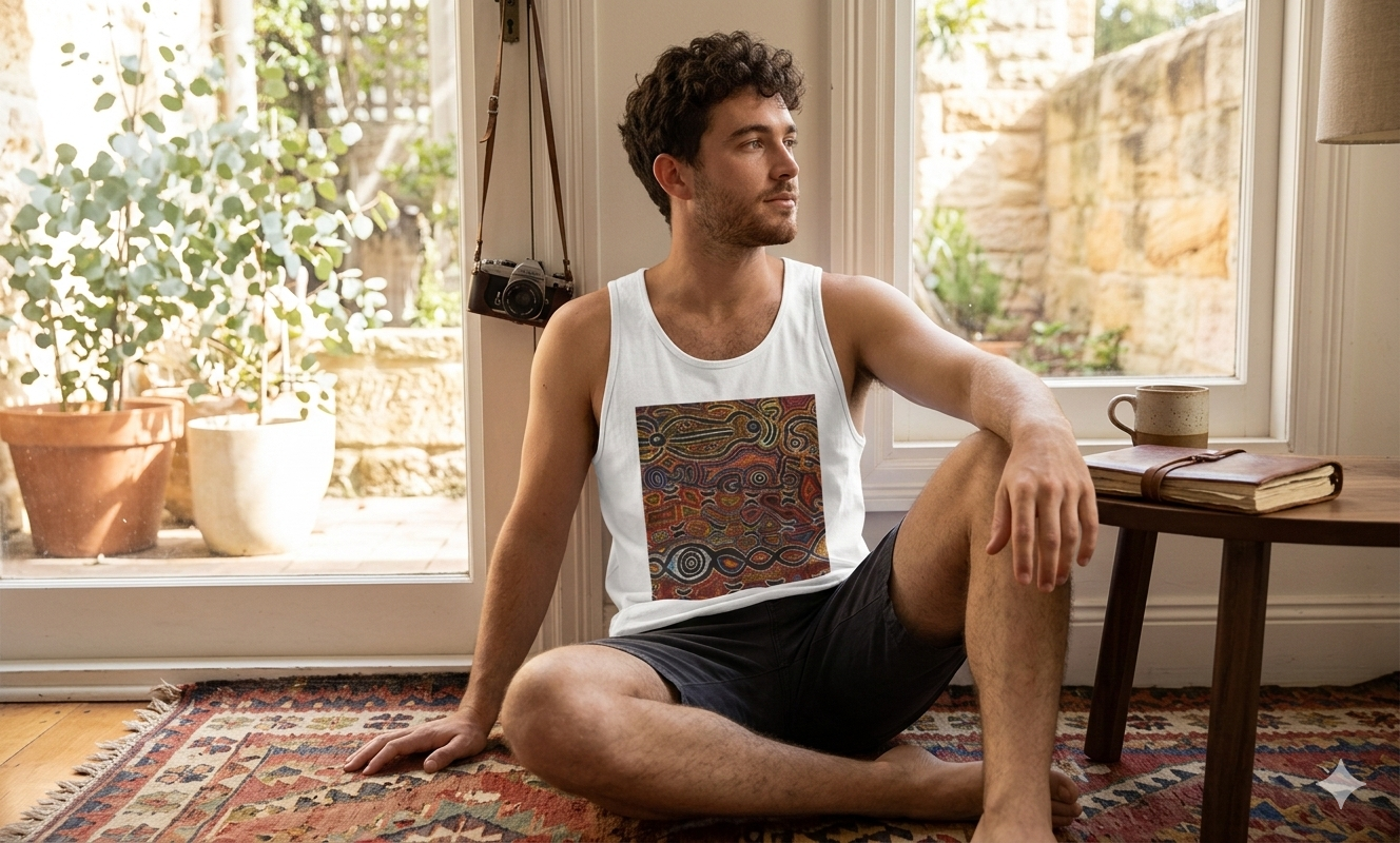 Tribal Art Tank Top