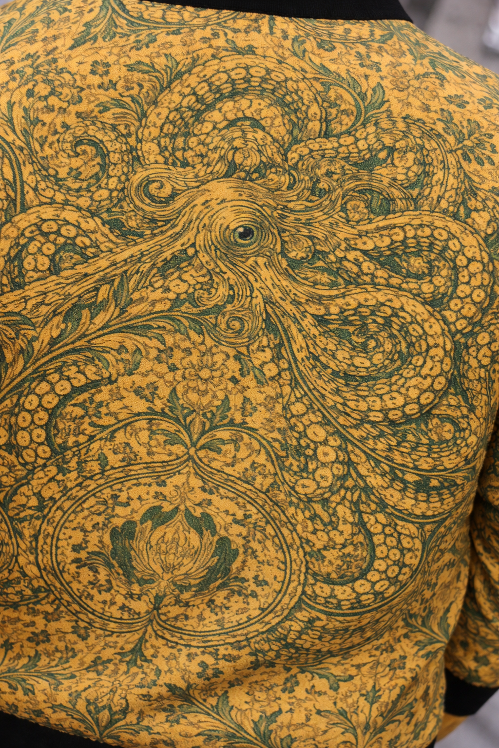 Nautical Damask Bomber Jacket