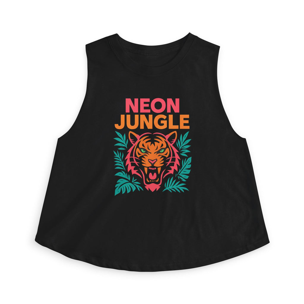 Neon Jungle Women's Crop Tank
