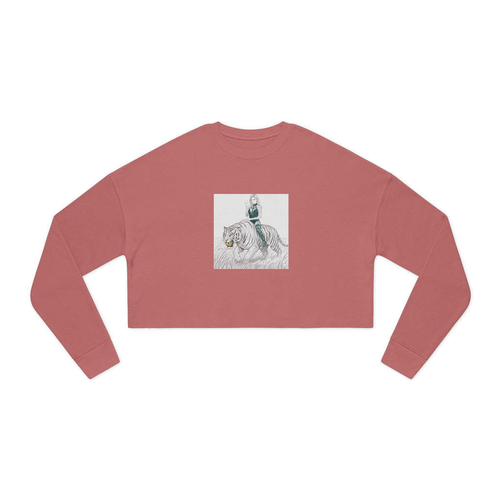Tigress Queen Cropped Sweatshirt