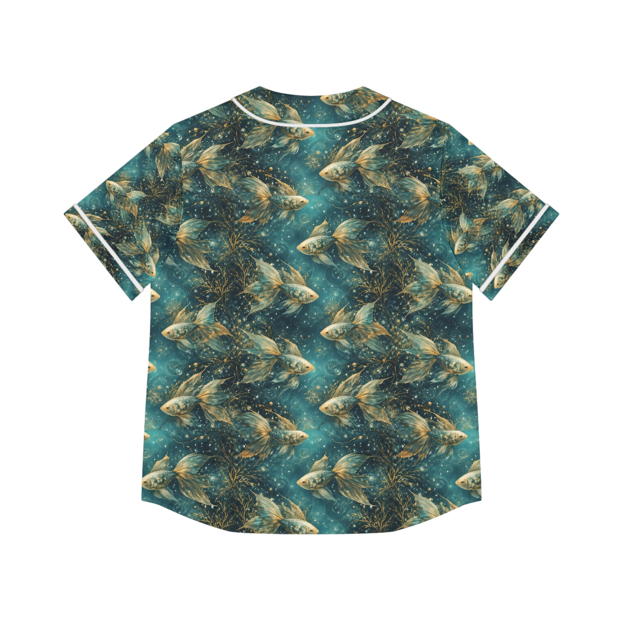 Goldfish Luck Drip Women's Baseball Jersey
