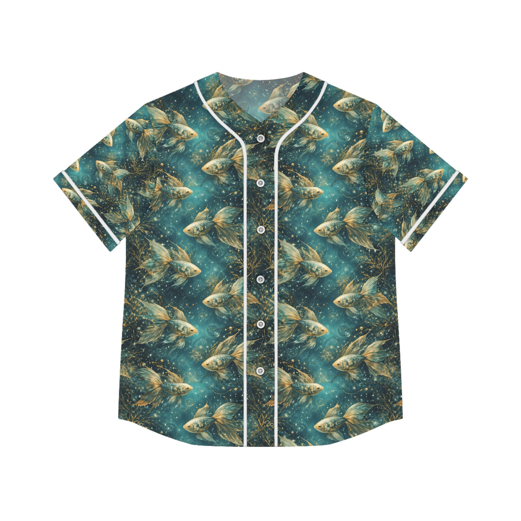 Goldfish Luck Drip Women's Baseball Jersey