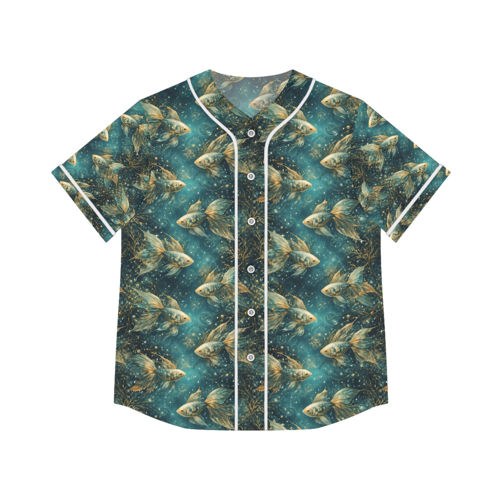 Goldfish Luck Drip Women's Baseball Jersey