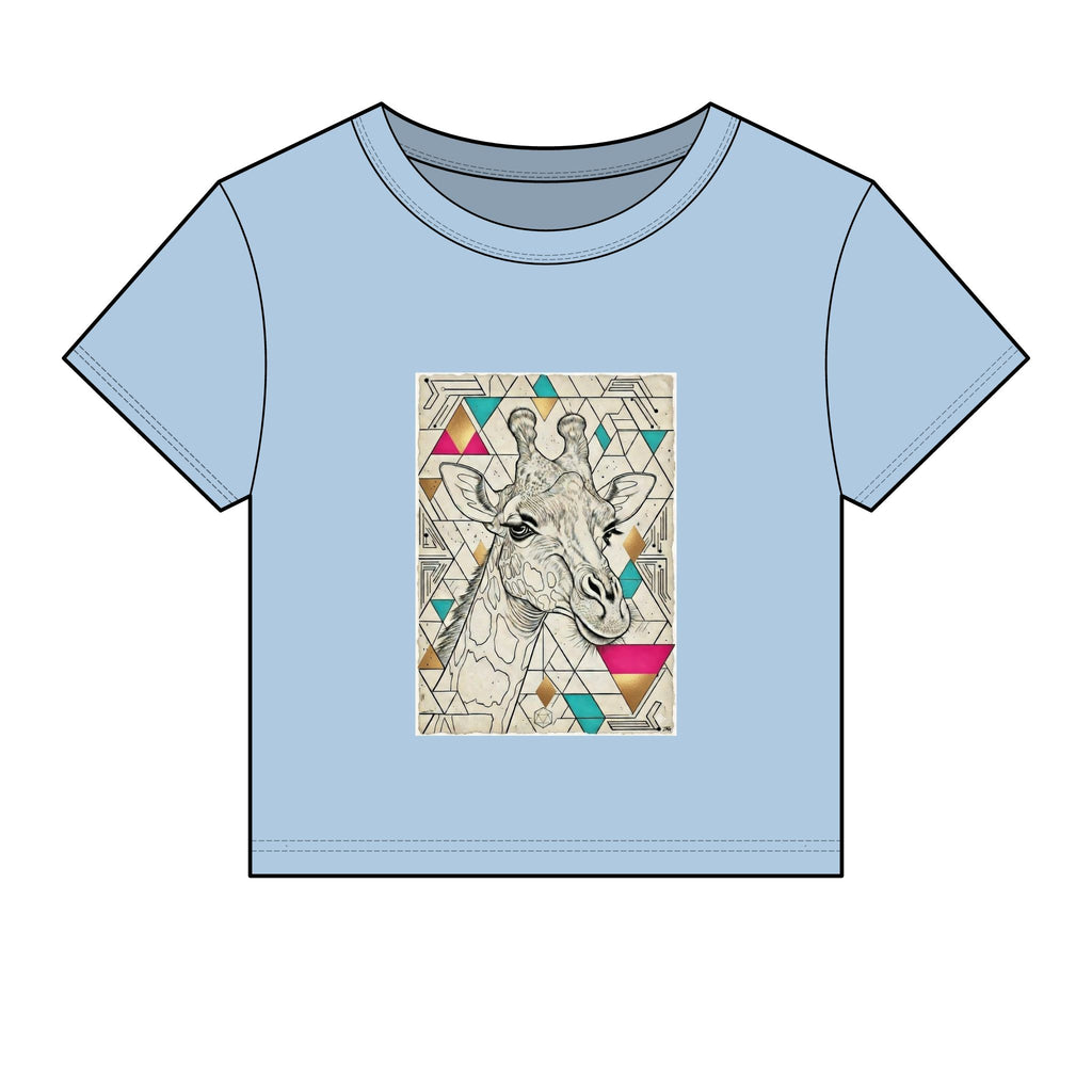 Giraffe Geometric Tee