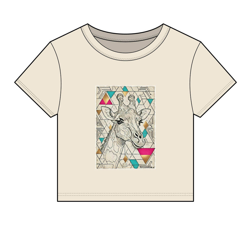Giraffe Geometric Tee