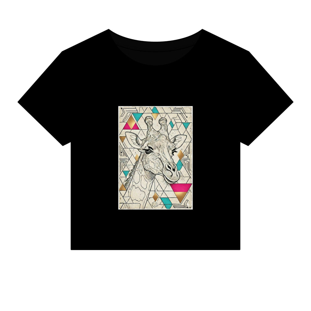 Giraffe Geometric Tee