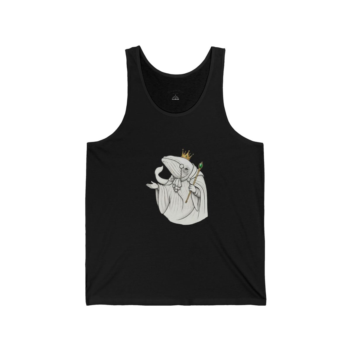 Whale King Tank product mockup